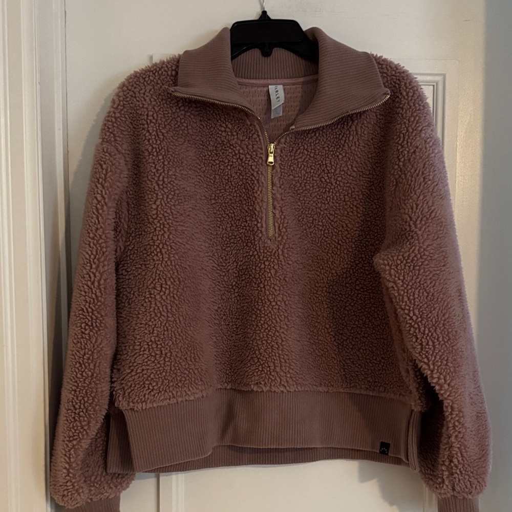 Varley fleece pullover, size L